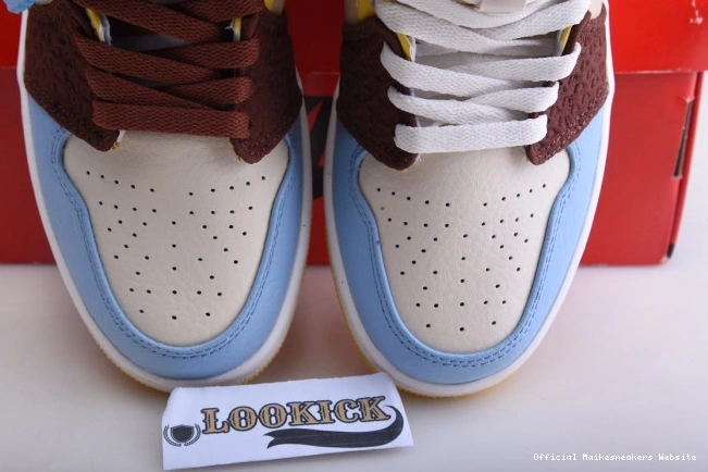 Official Maikesneakers Fearless SE Jordan 1 x Mid Air CU2803-200 Chateau Maison Rouge 0724